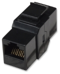 Imagen de COPLE RJ45 A RJ45 CAT6 KEYSTONE NEGRO UTP