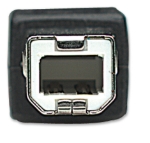 Imagen de Cable USB A macho a B hembra 480 Mbps 1.8m