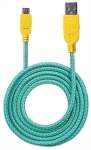 Imagen de Cable Micro-B USB de Alta Velocidad con recubrimiento textil 
