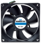 Imagen de Ventilador p/PC 80x80x25 mm, 3 pines