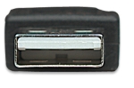 Imagen de Cable USB A macho a B hembra 480 Mbps 1.8m