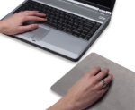 Imagen de Mousepad 3 en 1 Microfibra Gris Oscuro