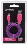 Imagen de Cable trenzado de alta velocidad para dispositivos USB Micro-B