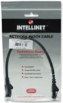 Imagen de Cable de conexión de red U/UTP Cat6, 0.5 m, negro