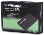 Imagen de Gabinete HDD 2.5 SATA, USB V2.0 Negro