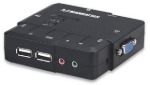 Imagen de Switch KVM Compacto de 2 Puertos