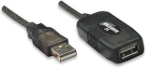 Imagen de Cable de extensión activo USB A 2.0, 480 Mbps 20m
