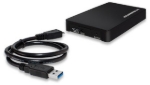 Imagen de *Gabinete HDD 2.5 SATA, USB V3.0 Negro