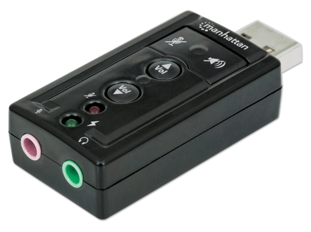 Imagen de Convertidor USB 2.0 a Tarjeta Sonido 7.1