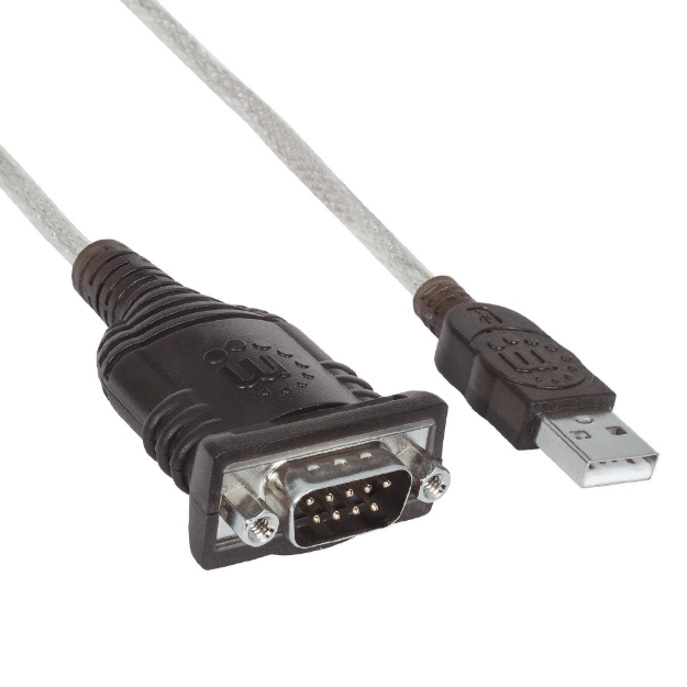 Imagen de Convertidor USB a Serial DB9M 1.8m chip PL-2303HXD