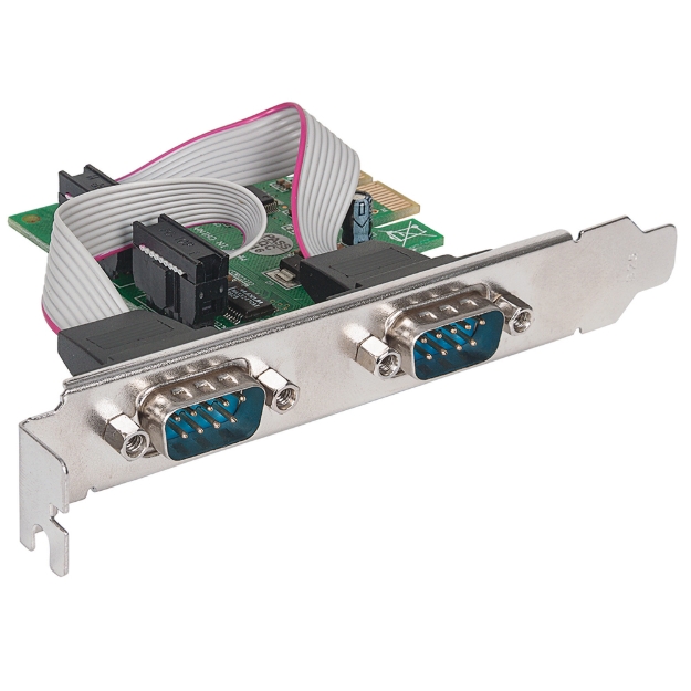 Imagen de Tarjeta serie PCI Express 2 puertos