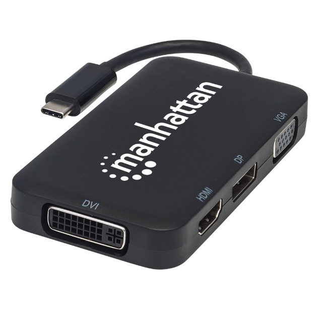 Imagen de Convertidor USB-C 4 en 1 para Audio/Video