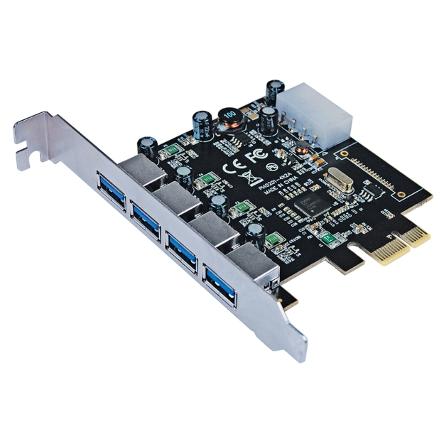 Imagen de Tarjeta USB PCI Express de 4 puertos SuperSpeed