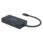 Imagen de Convertidor de USB-C a Multipuertos de A/V 3 en 1 