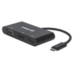 Imagen de Convertidor de USB-C a Multipuertos de A/V – Hub MST