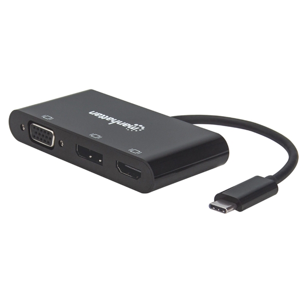 Imagen de Convertidor de USB-C a Multipuertos de A/V – Hub MST