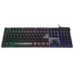 Imagen de Teclado Gaming USB 19 teclas multimedia, c/luz