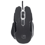 Imagen de Mouse Optico Gaming USB Negro c/luz