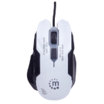 Imagen de Mouse Optico Gaming USB Blanco c/luz