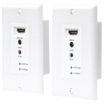 Imagen de Kit placa de pared extensor de HDMI por Cat5e/Cat6 