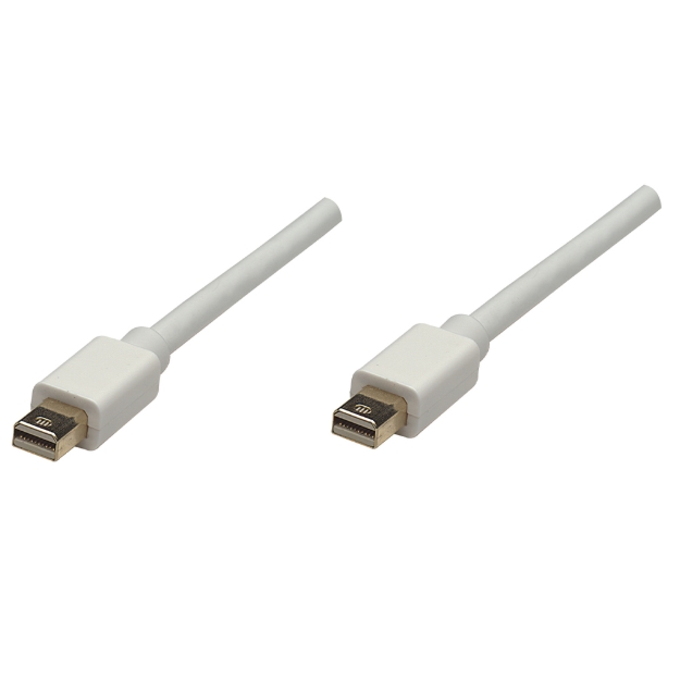 Imagen de Cable DisplayPort Mini M - Mini M 1.0m Blanco