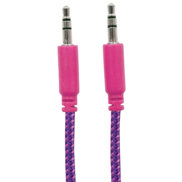 Imagen de Cable de audio con recubrimiento textil