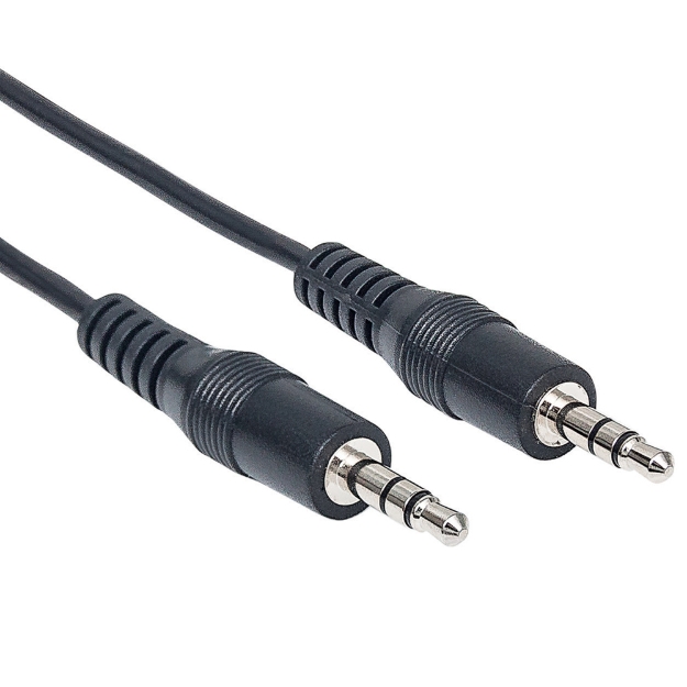 Imagen de *Cable Audio Estereo 3.5mm M-M 5.0M Negro