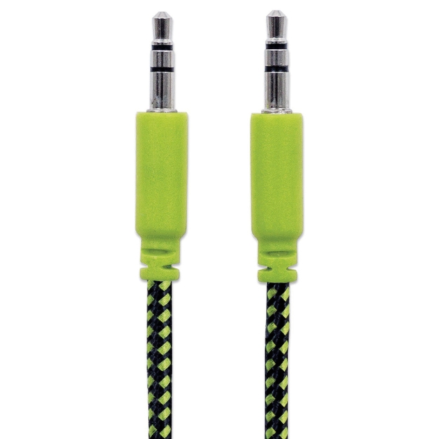 Imagen de Cable de audio con recubrimiento textil