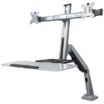 Imagen de Soporte Monitor p/2 Monitor 13" a 27" Ergonómica, Estacion de trabajo