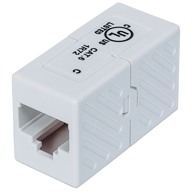 Imagen de COPLE RJ45-RJ45 CAT6 MODULAR BLANCO UTP