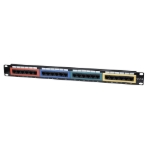 Imagen de Panel de Parcheo Cat6 con Código de Colores