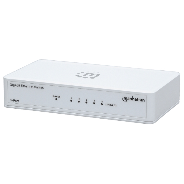 Imagen de Switch de Escritorio Gigabit Ethernet de 5 puertos