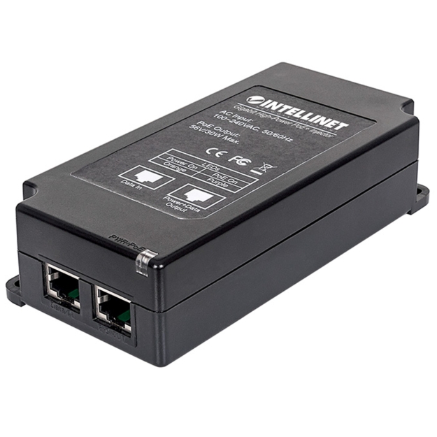 Imagen de PoE Inyector 802.3 at/af 30W Max Gigabit, Plastico