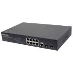 Imagen de Switch Administrable Gigabit Ethernet de 8 puertos PoE+ con 2 puertos SFP