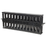 Imagen de Organizador Cables 19", 1U plastico, doble cara