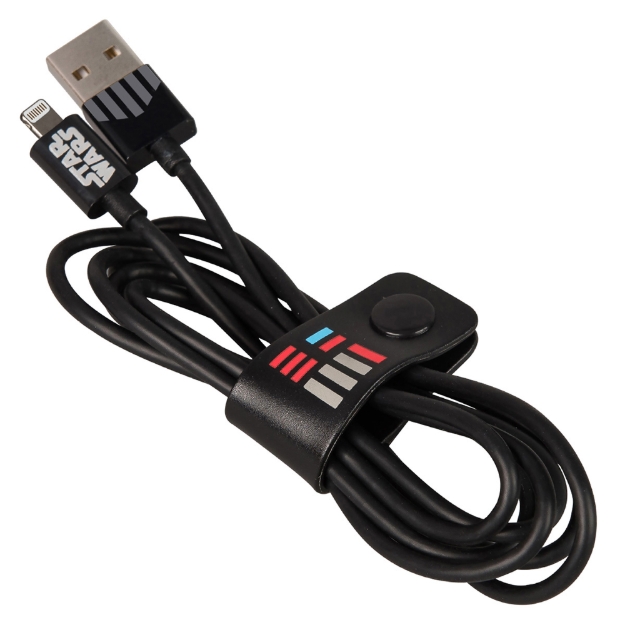 Imagen de Cable Lightning a USB-A, 1.2M SW DARTH VADER