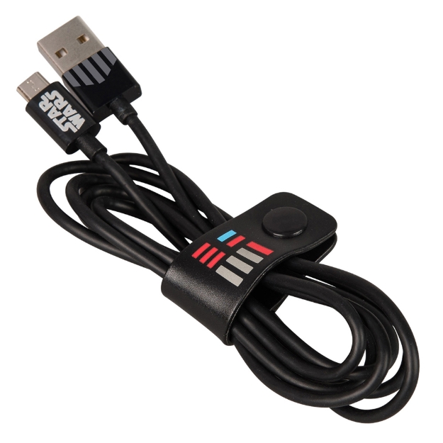 Imagen de Cable USB V2 A-Micro B, Blíster 1.2M SW DARTH VADER