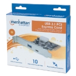 Imagen de Tarjeta PCI Express USB-C 3.1 de SuperVelocidad+