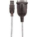 Imagen de Convertidor USB a Serial DB9M 1.8m chip PL-2303HXD