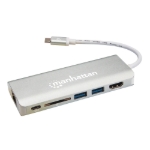 Imagen de Docking USB-C  6 ptos, HDMI, USB-C PD/2xUSBv3.2, Red/SDS