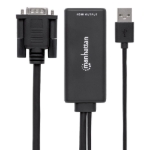 Imagen de Convertidor de VGA y USB a HDMI