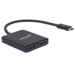 Imagen de Adaptador de USB-C a dos puertos DisplayPort – Hub MST