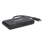 Imagen de Convertidor de USB-C a Multipuertos de A/V – Hub MST