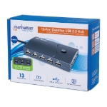 Imagen de Hub de escritorio con 13 puertos USB de Alta Velocidad