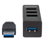 Imagen de HUB USB-A V2.0  3 Puertos y V3.0 1 Puerto SIN fu