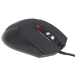 Imagen de Mouse Optico Gaming USB 6 botones Negro c/luz
