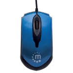 Imagen de Mouse Optico "Edge" USB Azul/Negro