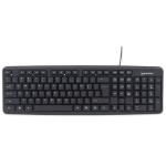 Imagen de Teclado y mouse óptico USB cableado, combo