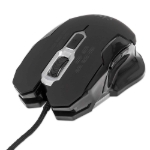 Imagen de Mouse Optico Gaming USB Negro c/luz