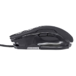 Imagen de Mouse Optico Gaming USB Negro c/luz